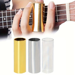 Stainless Steel Glass Guitar Slide Bar for Ukulele