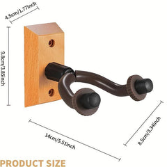 Guitar Wall Bracket Instrument Suspension Metal Hook