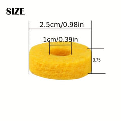 20 Pack Drum Cymbal Felt Pads - Enhance Your Setup