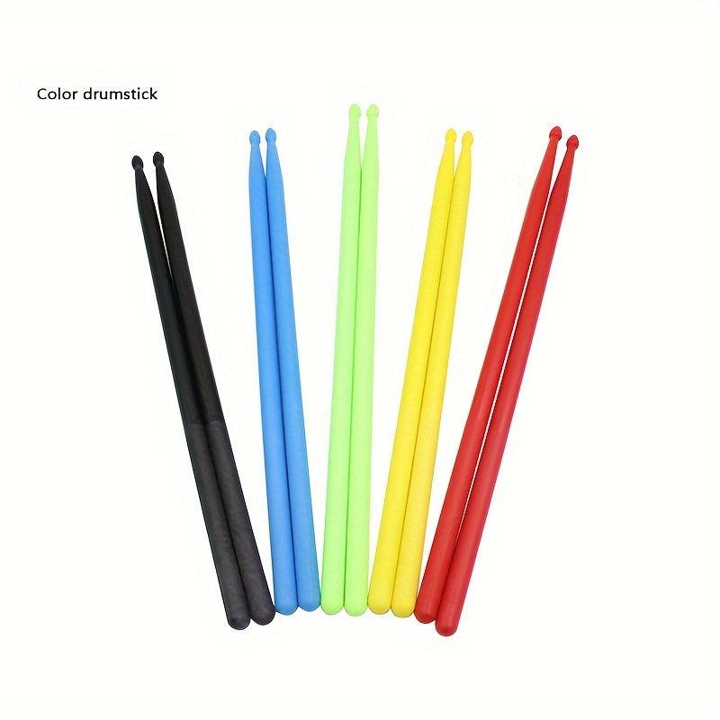 2pcs Drum Stick Nylon Drum Stick 5A Drum Hammer Jazz Drum Hammer