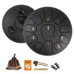15 24 Cm 11 Note Steel Tongue Drum D Major Hanplate Percussion Instrument