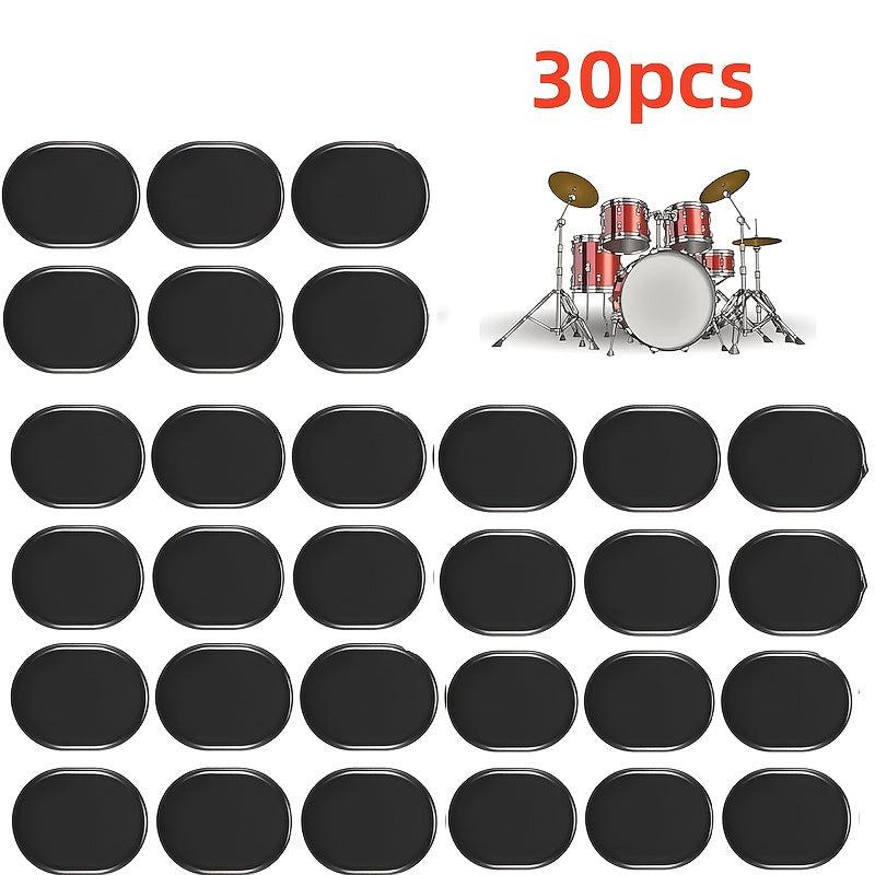30 Drum Dampeners Gel Pads Drum Silencers Soft Drum Mute Pads