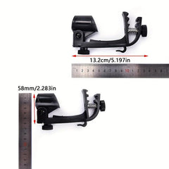 Adjustable Plastic Drum Rim Mic Clamp Holder