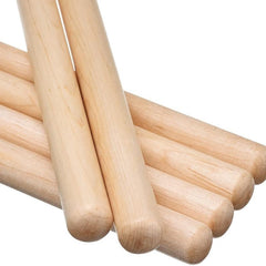 12 Pairs Panda 5A Drumsticks Maple Wood Drumsticks with Wood Tips