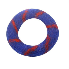 Embroidered Singing Bowl Mat for Yoga