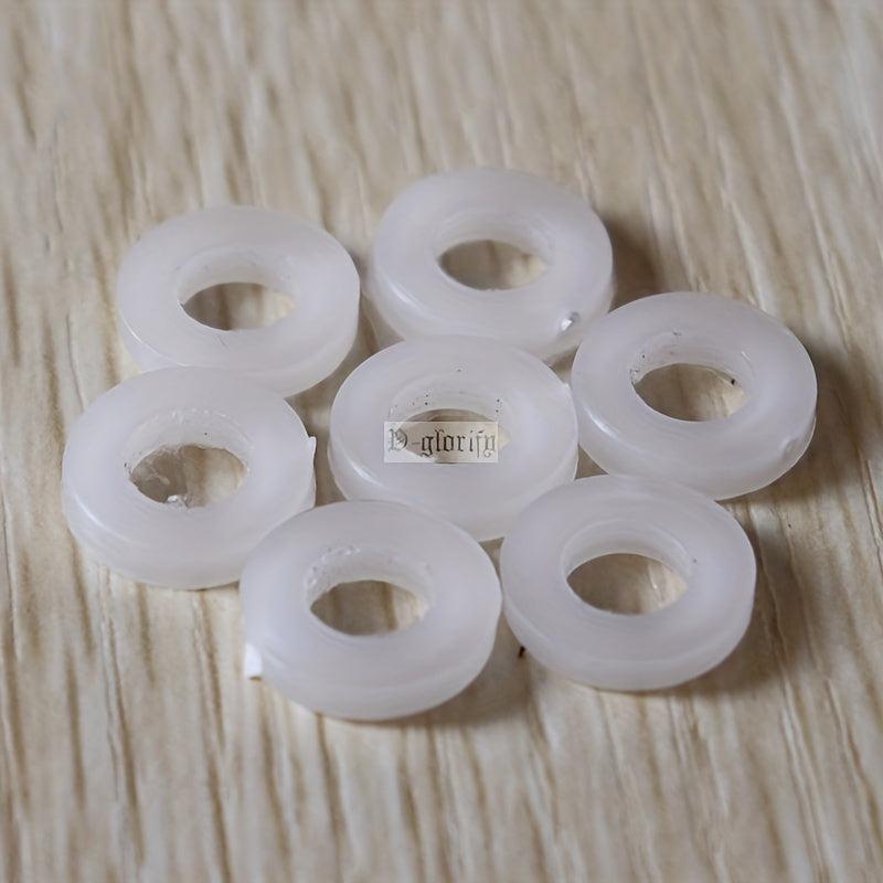 50pc Nylon Flat Washers for Drum Lugs M6x13mm