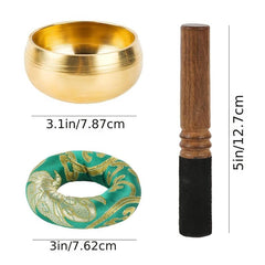 Healing Singing Bowl Set for Mindfulness and Meditation