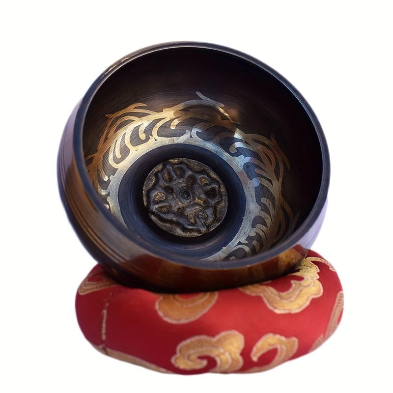Singing Bowl for Meditation Yoga Healing Handcrafted High Brass Clear Tones