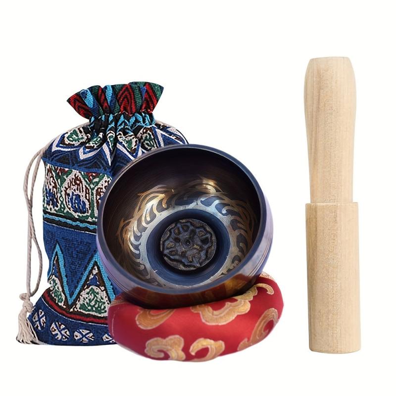 Singing Bowl for Meditation Yoga Healing Handcrafted High Brass Clear Tones