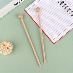 1 Pair Wooden Knocking Sticks Percussion Xylophone Hammer