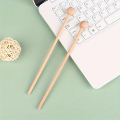 1 Pair Wooden Knocking Sticks Percussion Xylophone Hammer