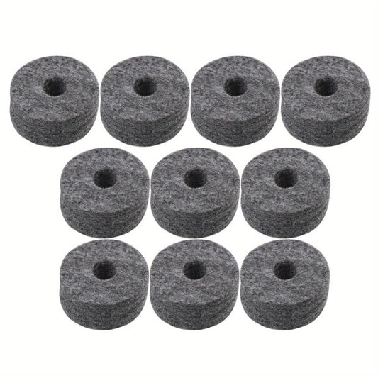 10pcs Drum Cymbal Felts 15mm Thickness for Drum Set Accessories