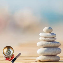 Singing Bowl for Yoga Meditation and Sound Healing with Stick