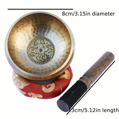 Singing Bowl for Yoga Meditation and Sound Healing with Stick