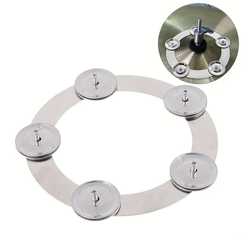 Drum Cymbals Hi Hat Tambourine Steel Bells