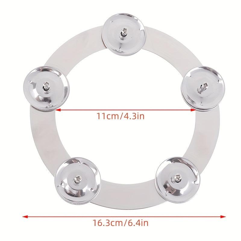 Drum Cymbals Hi Hat Tambourine Steel Bells