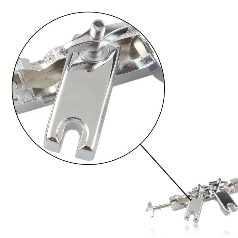 Universal Metal Drum Stand With Clip And Rod