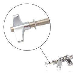 Universal Metal Drum Stand With Clip And Rod