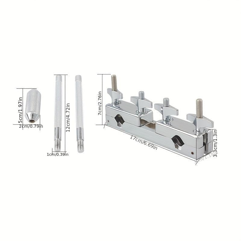 Universal Metal Drum Stand With Clip And Rod
