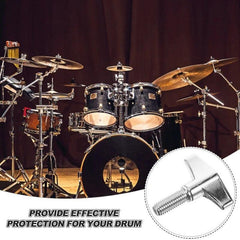 4 Pcs Metal Brackets Drum Accessories Instrument Nuts Cymbal Stand Wing Screw
