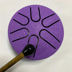 Steel Tongue Drum 7 62 Cm 6 Notes Hollow Drum Steel Hand Drum