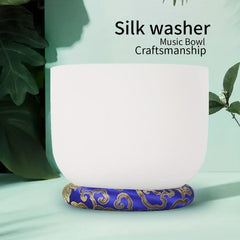 Hand Sewn Silk Washer for Crystal and Buddha Sound Bowls