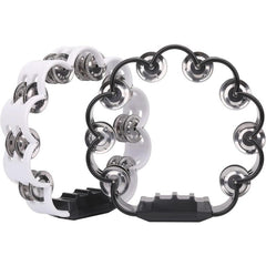Double Row Tambourine for Adults - Flower Form Musical Instrument