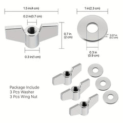 Cymbal Replacement Accessories: Felts, Clutch, Sleeves, Nuts, Washer