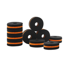 10pcs Percussion Drum Cymbal Feather Pad Protective Felt Drum Kit Accessories