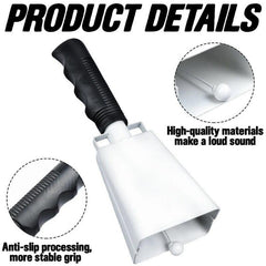Steel Cowbell With Handle for Party Sport Events Cheering Bell Loudly