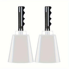 Steel Cowbell With Handle for Party Sport Events Cheering Bell Loudly