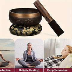 Meditation Singing Bowl Healing Therapy Musical Instrument