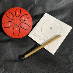 Steel Tongue Drum E7 62 Cm 6 Notes Hand Percussion Instrument