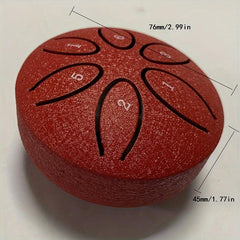 Steel Tongue Drum E7 62 Cm 6 Notes Hand Percussion Instrument