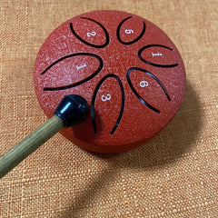 Steel Tongue Drum E7 62 Cm 6 Notes Hand Percussion Instrument