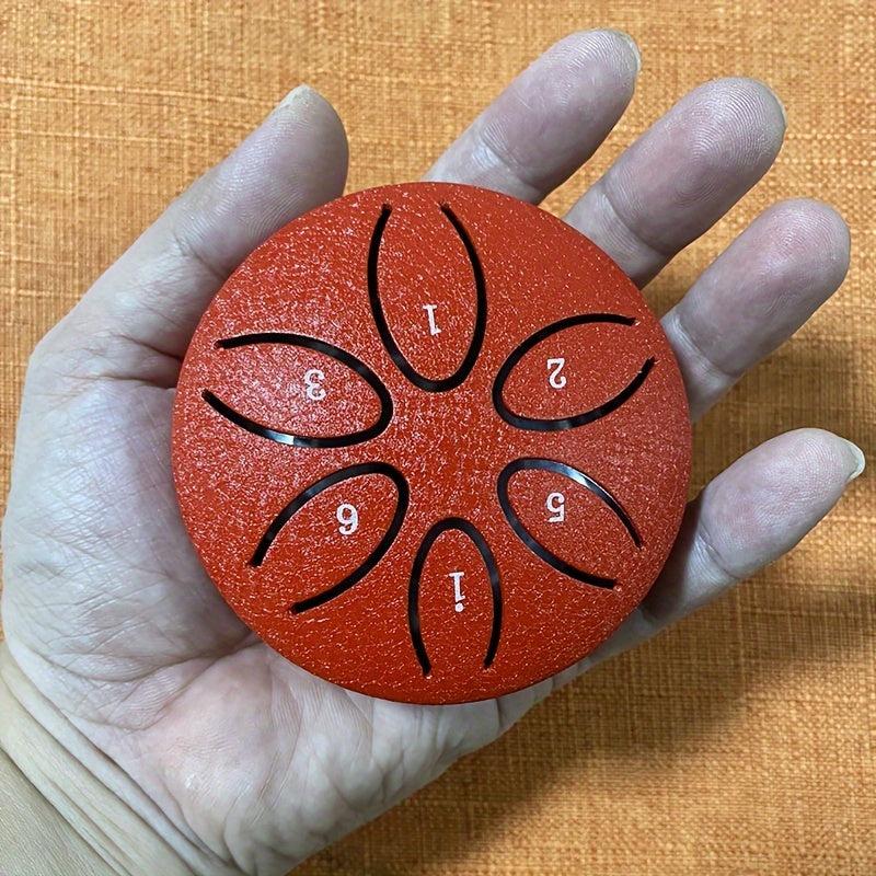 Steel Tongue Drum E7 62 Cm 6 Notes Hand Percussion Instrument