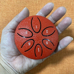 Steel Tongue Drum E7 62 Cm 6 Notes Hand Percussion Instrument