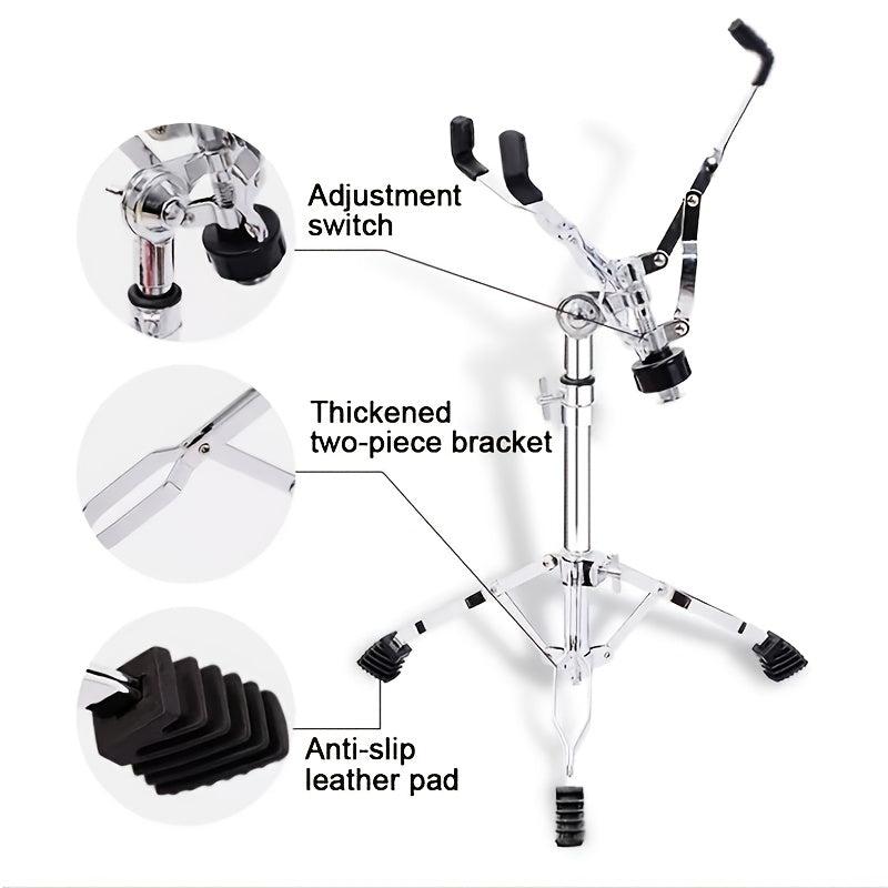 Adjustable Snare Drum Stand Rack - Drumming Accessories Kit