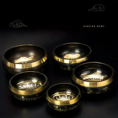 8 89 Cm Singing Bowls Set for Yoga Meditation Mindfulness Healing