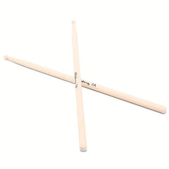 1 Pair of 7A Wood Drumsticks for Beginners Lightweight Drum Sticks