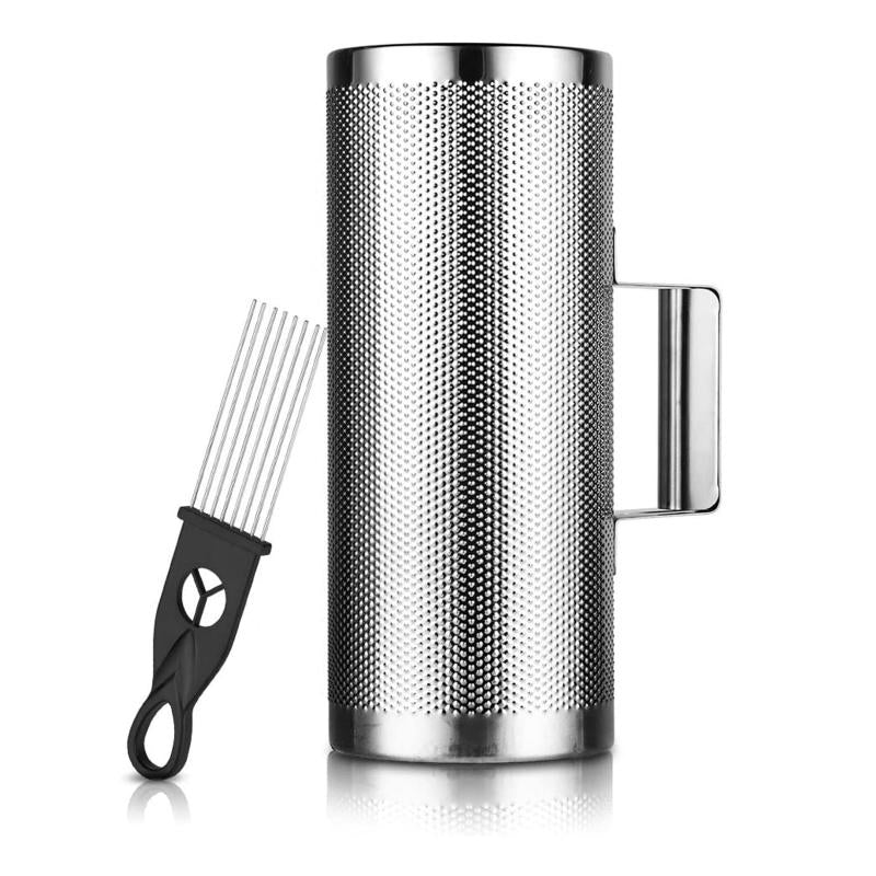 Stainless Steel Professional Guiro Instrument with Scraper