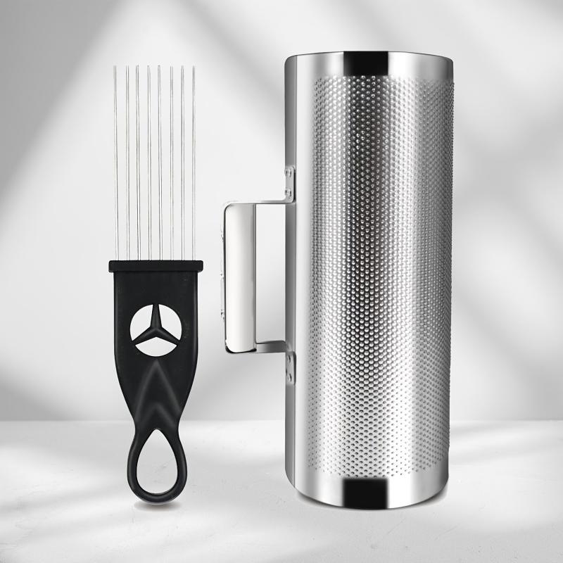 Stainless Steel Professional Guiro Instrument with Scraper