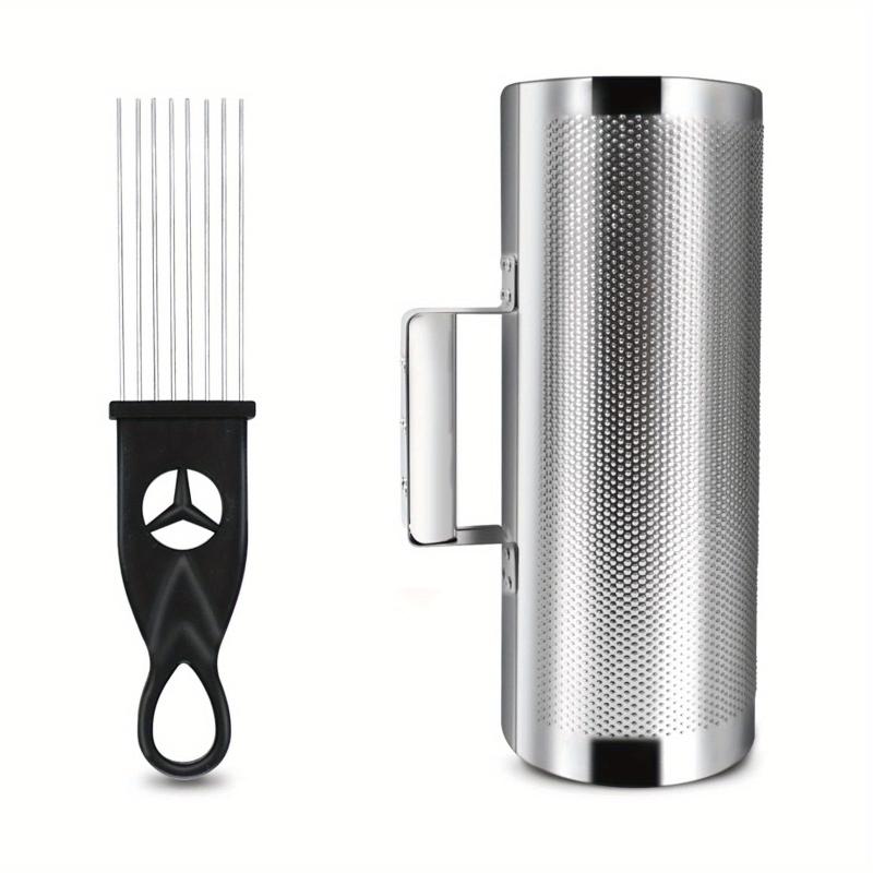 Stainless Steel Professional Guiro Instrument with Scraper