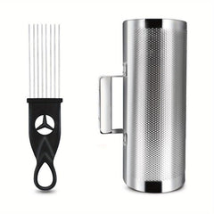 Stainless Steel Professional Guiro Instrument with Scraper