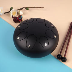 Steel Tongue Drum 8 Notes 15 24 Cm C Key for Beginners - Upgraded Design
