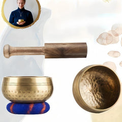 Singing Bowl Set for Yoga Chakra Therapy