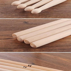 5A Maple Wood Drum Stick for Drum Stand Drum Mallet Drum Holder Accessories