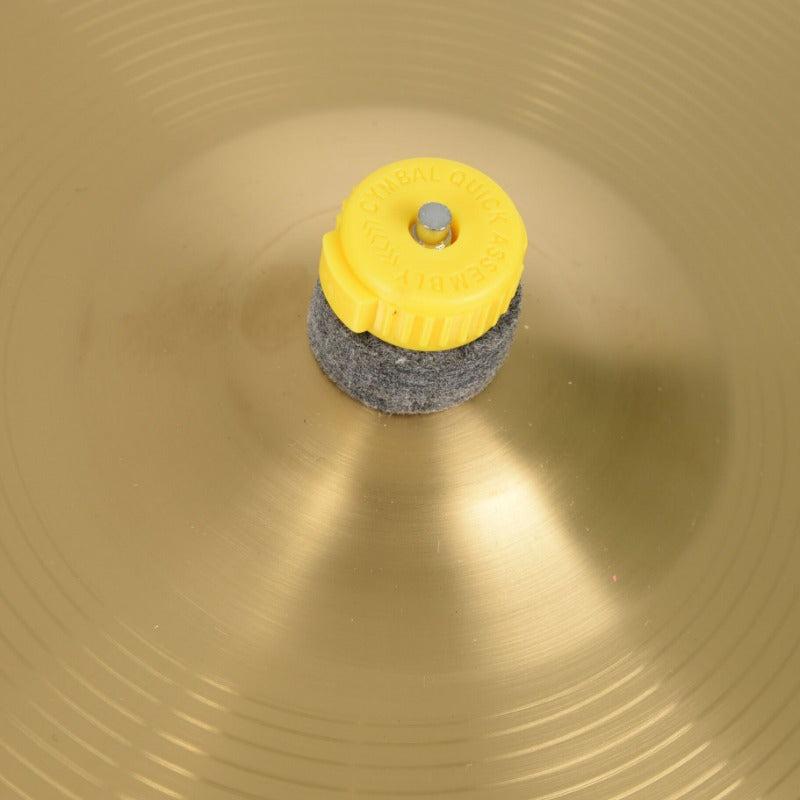 1pc Quick Set Cymbal Mate Hot Push On Lightweight Drum Kit Accessories
