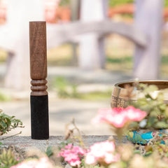 Singing Bowl Hammer Leather Wrapped Meditation Hammer
