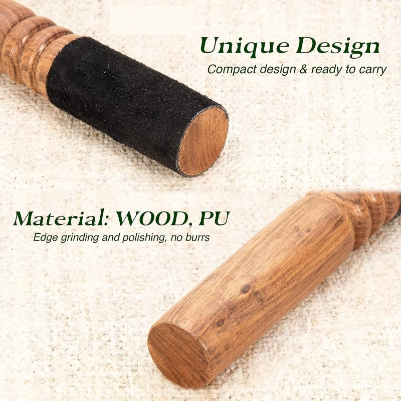Singing Bowl Hammer Leather Wrapped Meditation Hammer